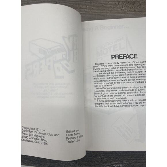 1975 Vintage The RV Owners Technical Guide RV Bloopers How To Guide LOT of 2 - Picture 8 of 9